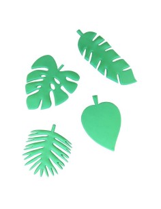 FMM Uitsteker Set Tropische Bladeren -4st- 2