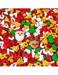 Azucren Sprinkle Mix Enchanted Christmas -90gr-