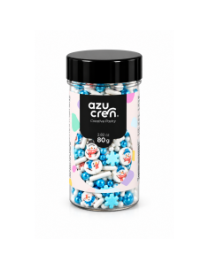 Azucren Sprinkle Mix Frozen Christmas -90gr- 2