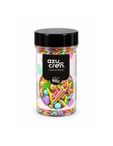 Azucren Sprinkle Mix Pastel Party -90gr-