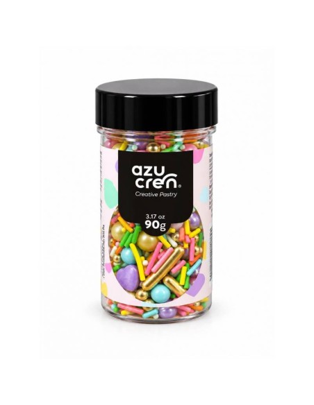 Azucren Sprinkle Mix Pastel Party -90gr-