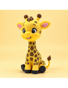 3D Taarttopper op Maat: Giraffe