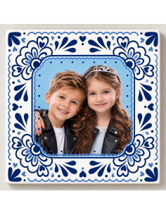 Tegeltje op Maat Delfts Blauw Vierkant nr 2