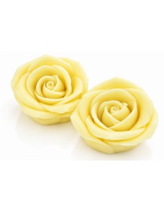 Cake Masters Marsepein Rozen Wit Groot 45mm -2st