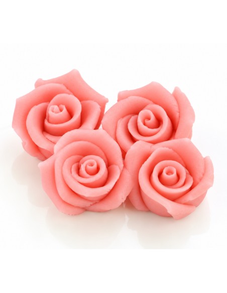 Cake Masters Marsepein Rozen Roze Middel 40mm -4st