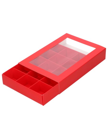 FunCakes Letter & Treats Doos Rood 20x14x3,5cm -10st-