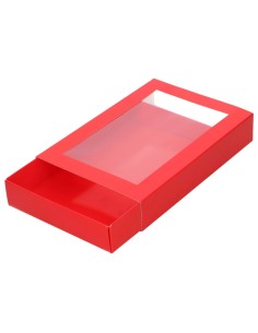 FunCakes Letter & Treats Doos Rood 20x14x3,5cm -10st-