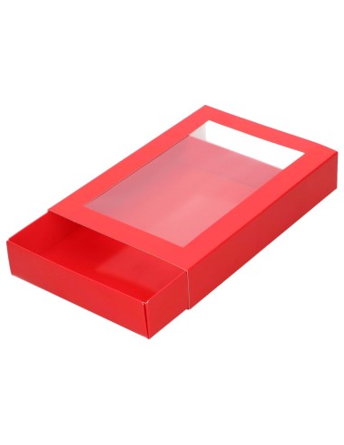 FunCakes Letter & Treats Doos Rood 20x14x3,5cm -10st-