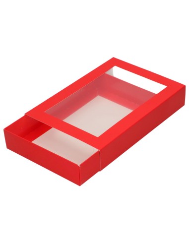 FunCakes Letter & Treats Doos Rood/Wit 20x14x3,5cm -10st-