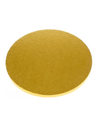 Decora Cake Drum Rond -25cm- Goud //