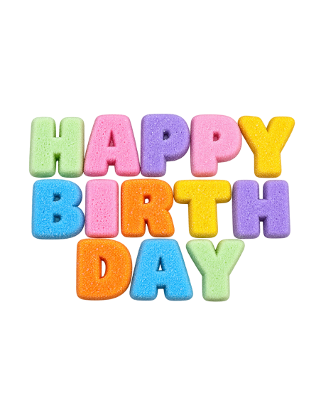 PME Marshmallow Treats Happy Birthday Letters -13st-