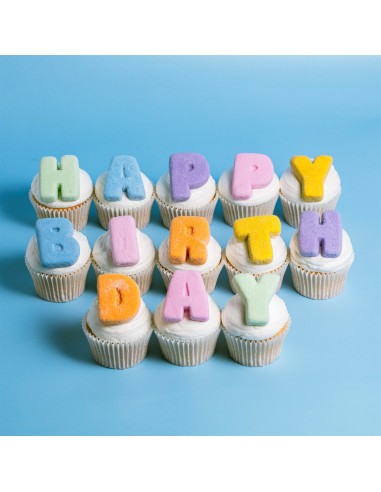 PME Marshmallow Treats Happy Birthday Letters -13st-