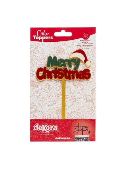 Dekora Taarttopper Merry Christmas
