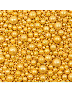 Azucren Suikerparels Goud Mix -90gr-