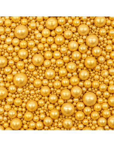 Azucren Suikerparels Goud Mix -90gr-