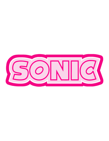 3D Uitsteker op Maat: Sonic Ring