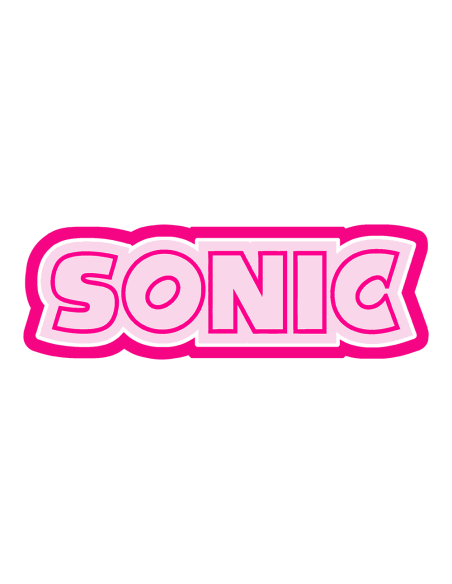 3D Uitsteker op Maat: Sonic Ring
