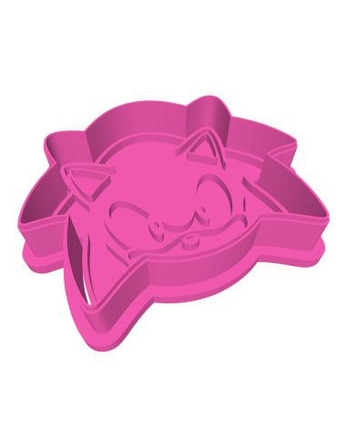 3D Uitsteker op Maat: Sonic Hoofd