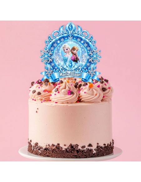 Full Colour Taarttopper op Maat: Frozen 3
