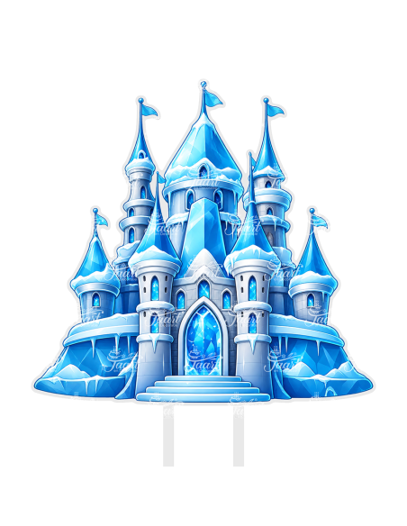 Full Colour Taarttopper op Maat: Frozen 3