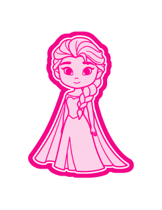 3D Uitsteker op Maat: Frozen - Elsa