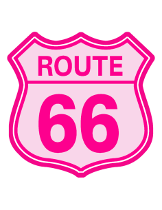 3D Uitsteker op Maat: Cars - Route 66
