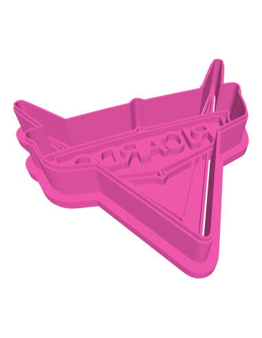 3D Uitsteker op Maat: Cars - Logo met Naam