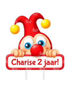 Full Colour Taarttopper op Maat: Jokie en Jet 2