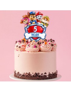 Full Colour Taarttopper op Maat: Paw Patrol 4 2