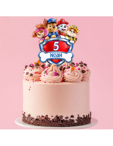 Full Colour Taarttopper op Maat: Paw Patrol 4