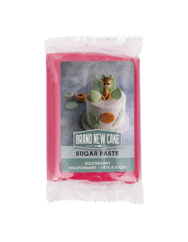 BrandNewCake Rolfondant Hard Roze -250gr-