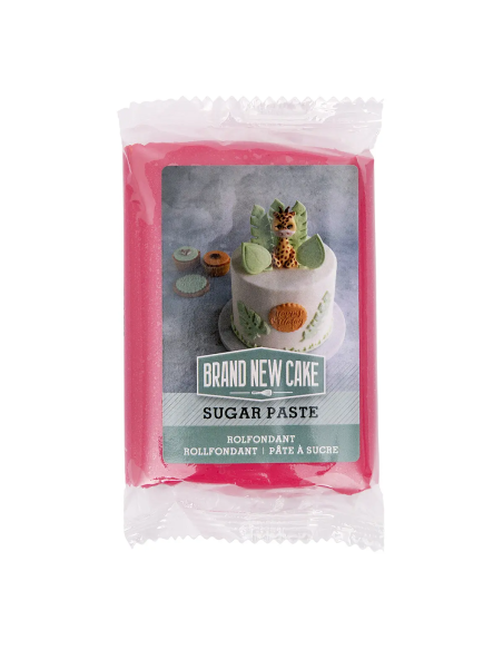 BrandNewCake Rolfondant Hard Roze -250gr-
