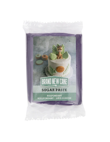 BrandNewCake Rolfondant Paars -250gr-