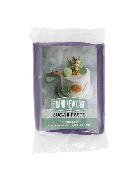 BrandNewCake Rolfondant Paars -250gr-