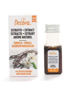 Decora Bourbon Madagascar Natural Vanilla Extract -20ml-