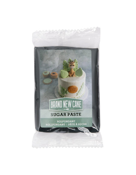 BrandNewCake Rolfondant Zwart -250gr-