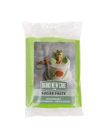 BrandNewCake Rolfondant Groen -250gr-