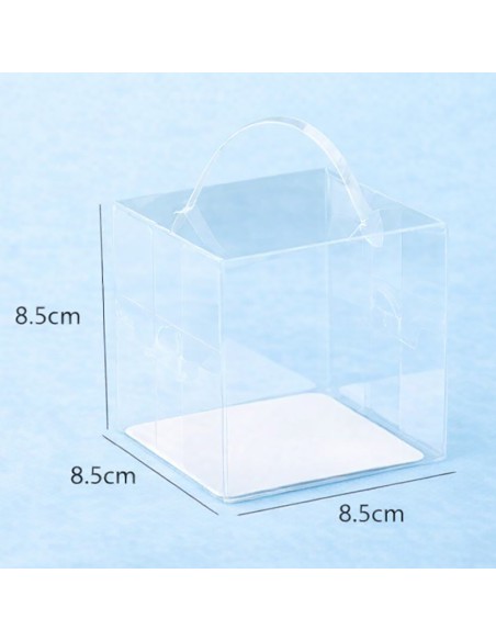 Treat Box Transparant 8,5 x 8,5 x 8,5cm -1st-