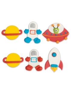 Decora Suikerdecoratie Ruimte -6st- 2