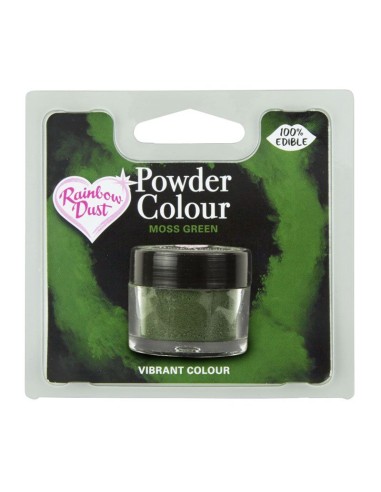 RD Eetbare Kleurpoeder Moss Green //