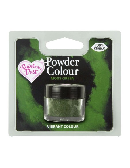 RD Eetbare Kleurpoeder Moss Green //