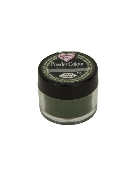 RD Eetbare Kleurpoeder Moss Green //