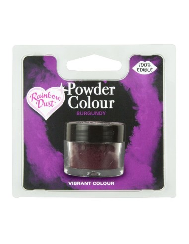RD Eetbare Kleurpoeder Burgundy //