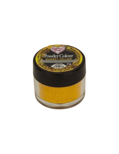 RD Eetbare Kleurpoeder Sunset Yellow //