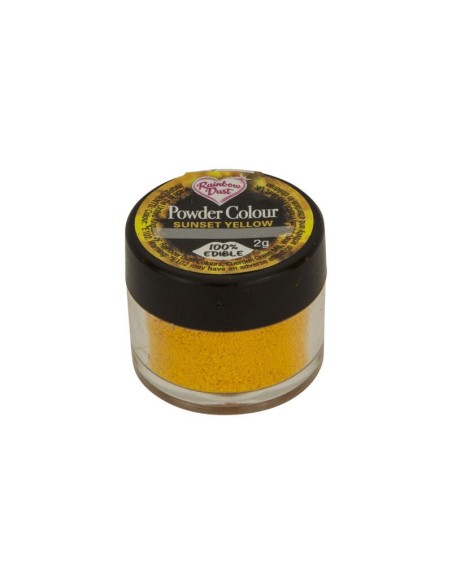 RD Eetbare Kleurpoeder Sunset Yellow //