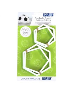 PME Uitsteker Set Voetbal Patroon -4st-