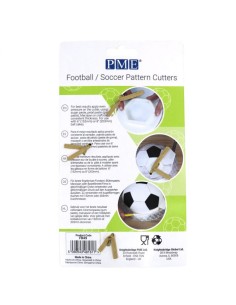 PME Uitsteker Set Voetbal Patroon -4st- 2