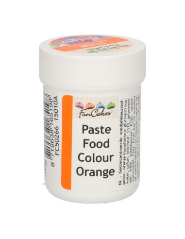 FunCakes Eetbare Kleurstof Pasta Orange -30gr-