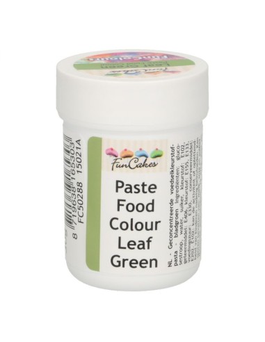 FunCakes Eetbare Kleurstof Pasta Leaf Green -30gr-