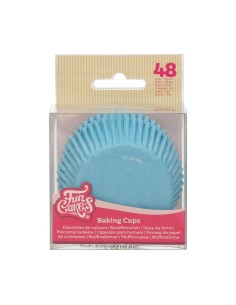 FunCakes Baking Cups Licht Blauw -48st- 2